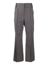 FENDI WOMEN'S TROUSERS - FENDI - IN GREY M