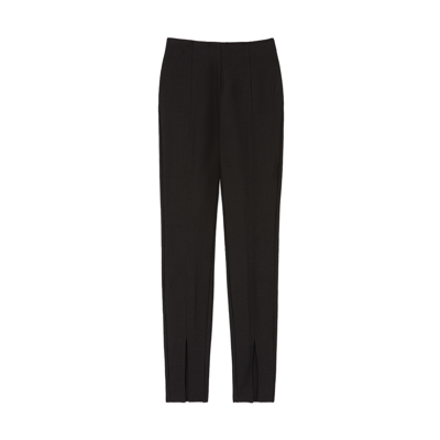 Totême Skinny Slit Trousers Black