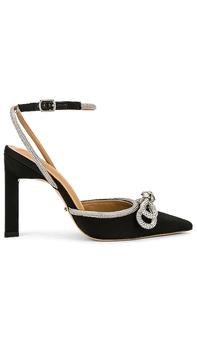 Tony Bianco Elsie Heel In Black Satin