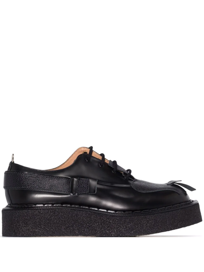 Comme Des Garçons Homme Deux Black George Cox Edition Toestrap Oxfords
