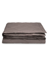 Scandia Home Diamond Quilted Down Blanket In Shale