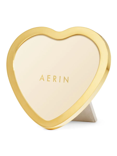 Aerin Martin Heart Frame In Gold