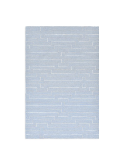 Solo Rugs Barry Handmade Area Rug In Blue