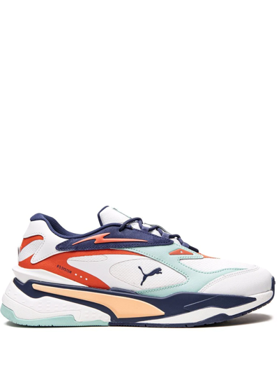 Puma Rs Fast "courtside" Sneakers In White