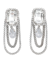 ALESSANDRA RICH ALESSANDRA RICH CRYSTAL DROP CHAINED CLIP