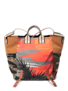 PALM ANGELS PALM ANGELS ALLOVER PRINTED TOTE BAG