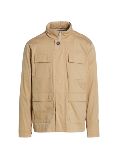 Saks Fifth Avenue Collection Field Raincoat In Sesame