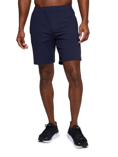 Fourlaps Equip Four-way Stretch Shorts In Navy