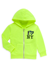 PICCOLINY BABY'S & LITTLE KID'S SPRAY PAINT ZIP-UP HOODIE