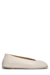 Marsèll Woman Ballet Flats Light Grey Size 8 Calfskin In Avorio