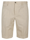 Pt01 Mens Beige Bermuda Shorts In Sabbia