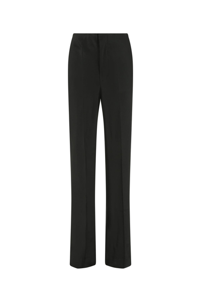 Maison Margiela Wide-leg Tailored Trousers In Black