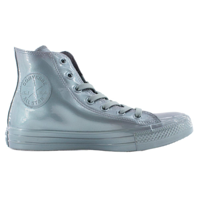 Converse Womens Silver Rubber Sneakers