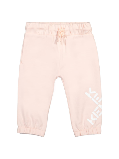 Kenzo Babies' Sweatpants For Girls In Pink