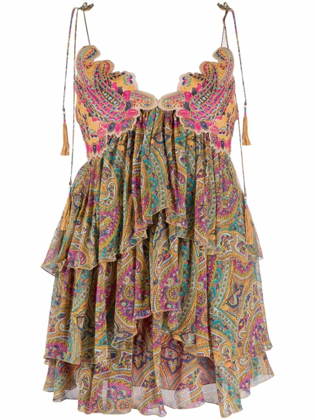 white christmas dresses Paisley Mini Dress main image 0