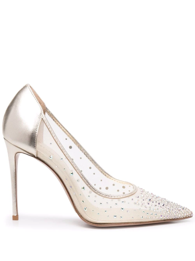 Le Silla Nicole 105mm Pumps In Nude