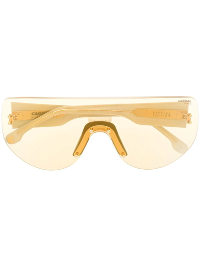 Carrera Oversized Sunglasses In Yellow