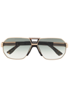 Dsquared2 Pilot-frame Sunglasses In Brown