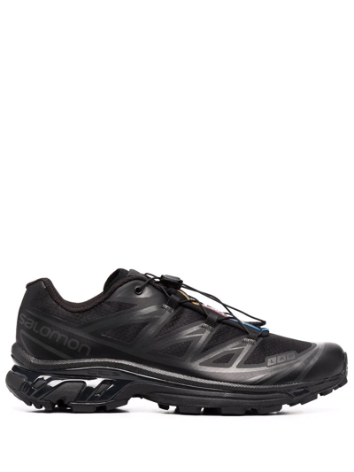 Salomon Xt-wings 2 Adv Mesh And Rubber Running Shoes In Black