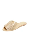 LOEFFLER RANDALL KIKI TASSEL SLIDES