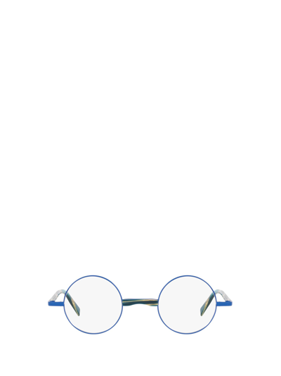 Alain Mikli A02041 Matte Klein Blue / Met Blue Glasses
