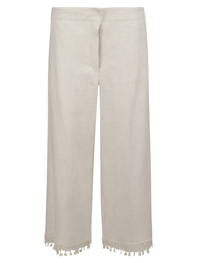 's Max Mara Fiaba Trousers In Natural