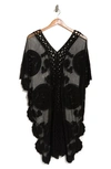 VINCE CAMUTO LEAF LACE TOPPER