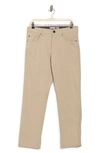 Union Denim Comfort Flex Knit 5-pocket Pants In Sand