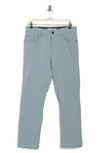 Union Denim Comfort Flex Knit 5-pocket Pants In Lacquer