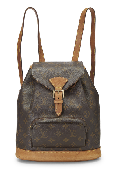 Pre-owned Louis Vuitton Monogram Canvas Montsouris Mm 
