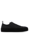Ann Demeulemeester Black Siru Low-top Boxing Sneakers In Black  