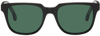 Paul Smith Aubrey 54mm Rectangle Sunglasses In Black Ink