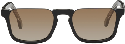 Paul Smith Belmont 50mm Rectangle Sunglasses In Black Ink
