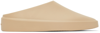 Fear Of God The California Mule In Light Brown Rubber