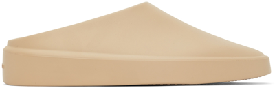 Fear Of God The California Mule In Light Brown Rubber In Almond 996