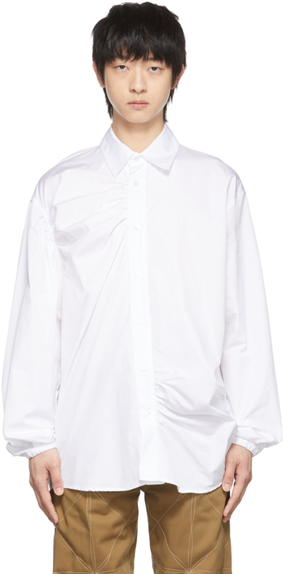 Kusikohc Ssense Exclusive White Cotton Shirt