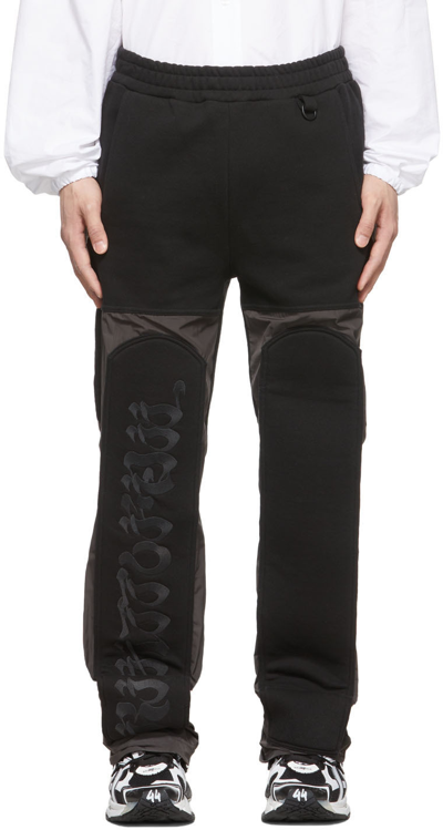 Kusikohc Ssense Exclusive Black Cotton Lounge Pants