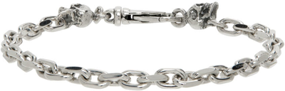 Emanuele Bicocchi Silver Byzantine Chain Bracelet