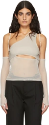 Heliot Emil Taupe Pelagia Tank Top In Stone