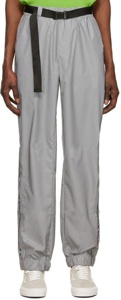 Stolen Girlfriends Club Grey Reflection Pant In Reflective