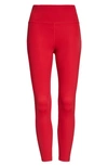Girlfriend Collective High Waist 7/8 Leggings In Jester Red