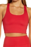Girlfriend Collective Paloma Sports Bra In Jester Red