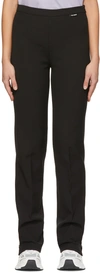 Axel Arigato Black Polyester Trousers In Black