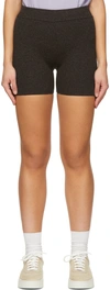 Axel Arigato Brown Wool Shorts In Brown