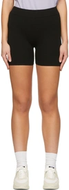 Axel Arigato Black Wool Shorts In Black