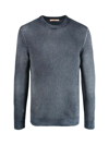 NUUR RIBBED L/S CREW NECK SWEATER