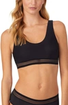 Le Mystere Second Skin Bralette In Black