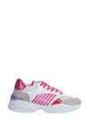 Dsquared2 D24 White Leather Sneakers In Bianco