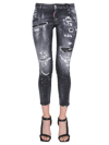 Dsquared2 Jennifer Fit Jeans In Nero