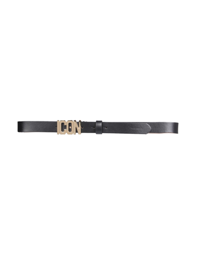 Dsquared2 Thin Belts Icon Leather In Default Title